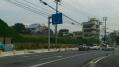 山川交差点付近